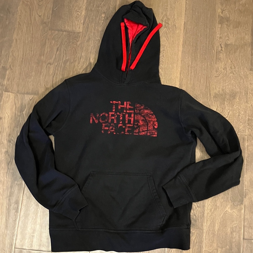 The North Face black hoodie sweatshirt men’s medium